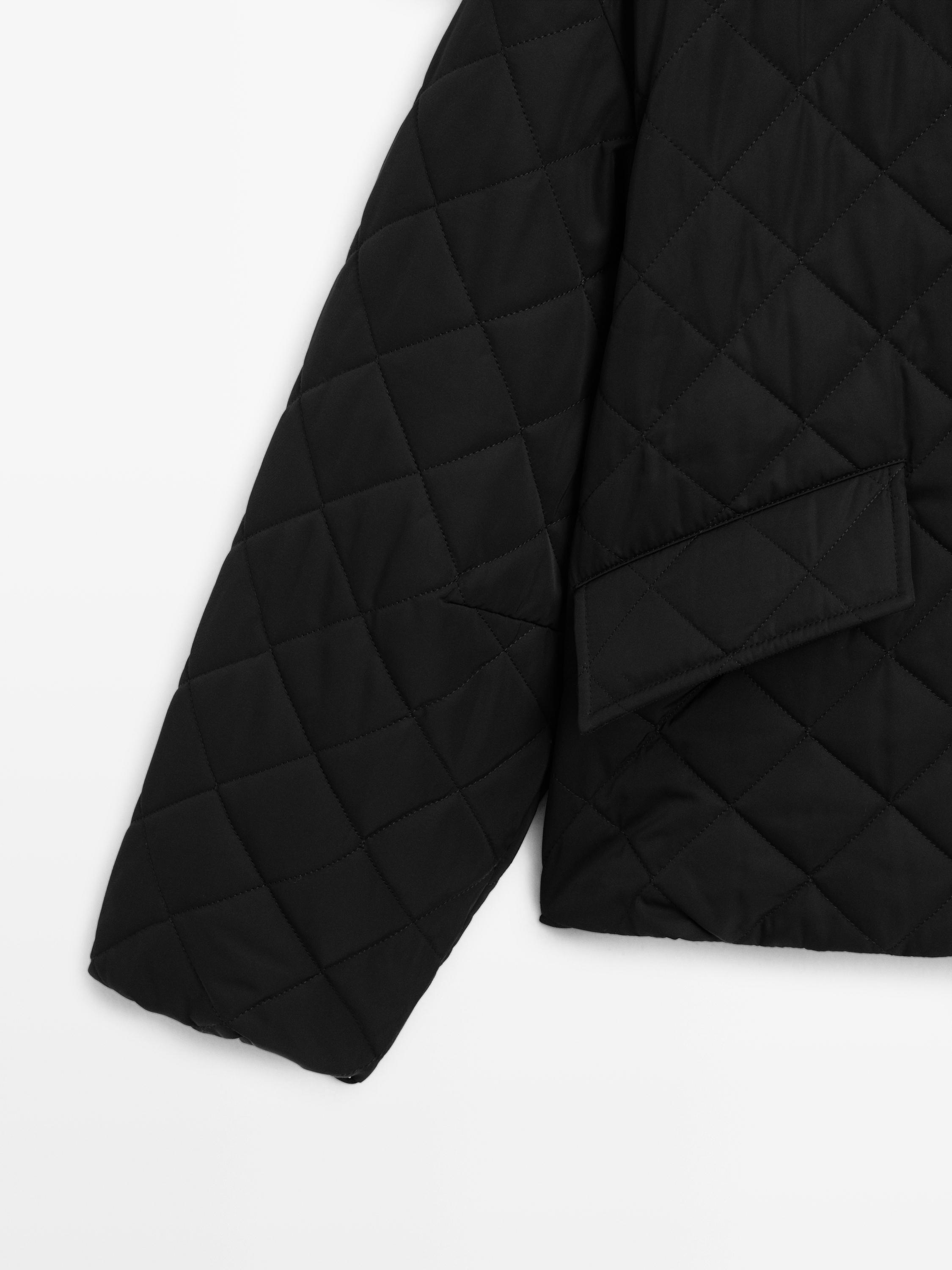 Veste courte matelassée déperlante